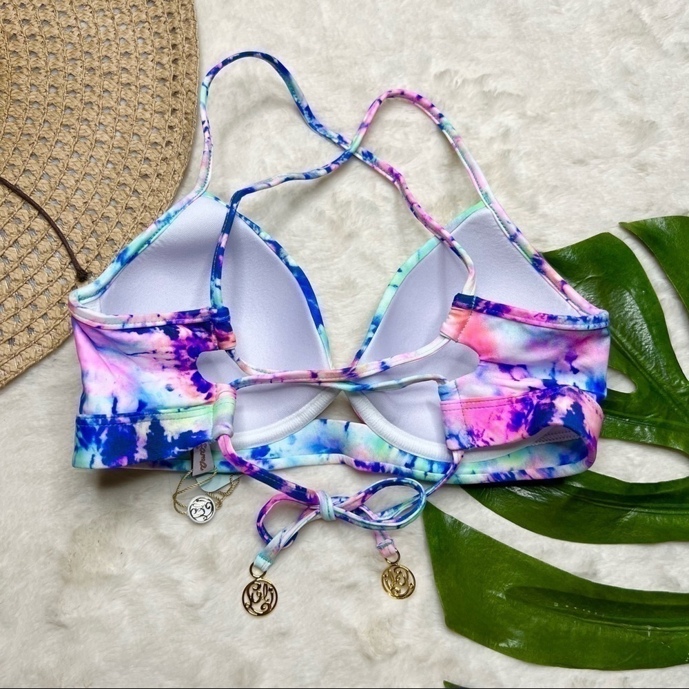 Luli Fama Celestial Dreams Halter Underwire Bikini Top - Picture 4 of 6